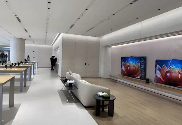 Huawei Shop lighting