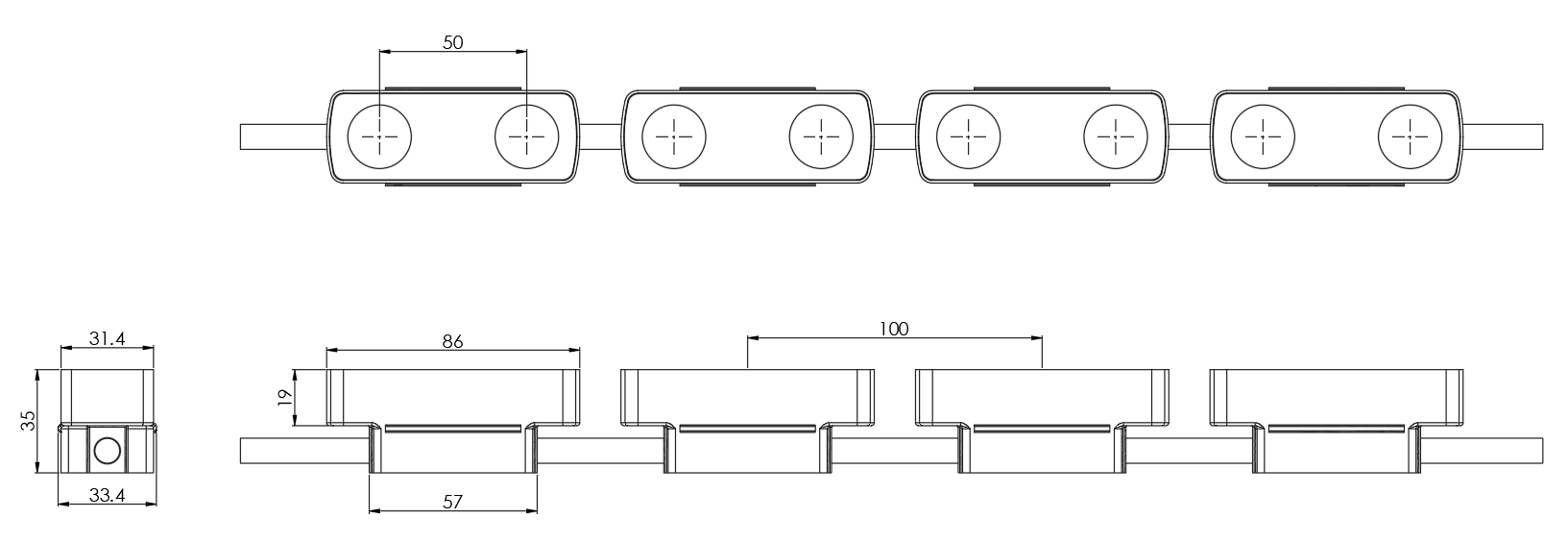 Dimensions and Weight