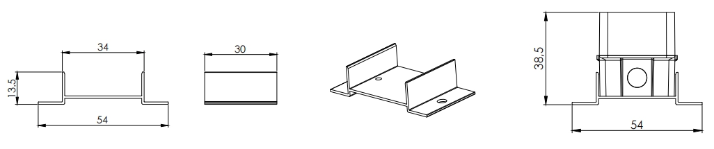 Type 1, Metal clip