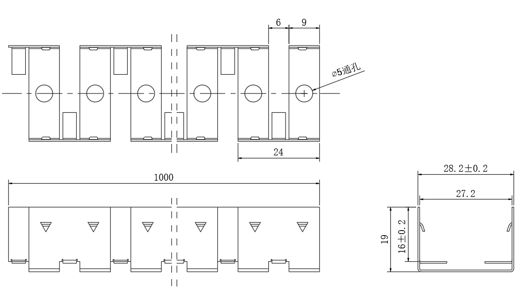 Type 2, Stainless installation chain (1mtr per pcs)
