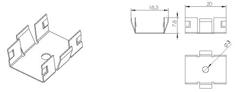Type 1, Metal clip